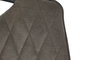 DKD Home Decor Silla Marron Oscuro Negro Poliester Metal 48 x 88.5 x 60 cm (4 Unidades)