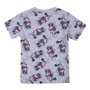 Camiseta Corta Single Jersey Punto Minnie Gris 10 Años