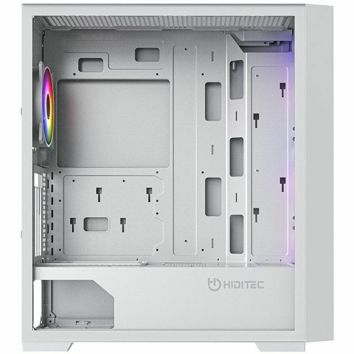 Hiditec H2 Air ARGB Torre Blanca con Ventiladores ARGB de Efecto Infinito