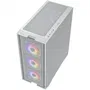 Hiditec Caja Gaming Torre H2 AIR ARGB Blanca con 4 Ventiladores LED ARGB, Cristal Templado, E-ATX, Refrigeración Líquida 360mm