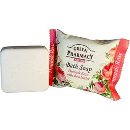 Green Pharmacy Jabón de Baño en Pastilla Rosa de Damasco con Manteca de Karité 200g
