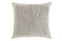 DKD Home Decor Cojín de Algodón Bordado Beige