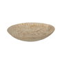 Bandeja Oro-Beige Metal 37 X 37 X 8 cm