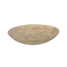 Ixia Bandeja Oro-beige Metal 37 x 37 x 8 cm