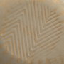 Ixia Bandeja Oro-beige Metal 37 x 37 x 8 cm