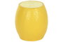 DKD Home Decor Mesita Auxiliar Magnesia 36x36x41 Amarillo Limón