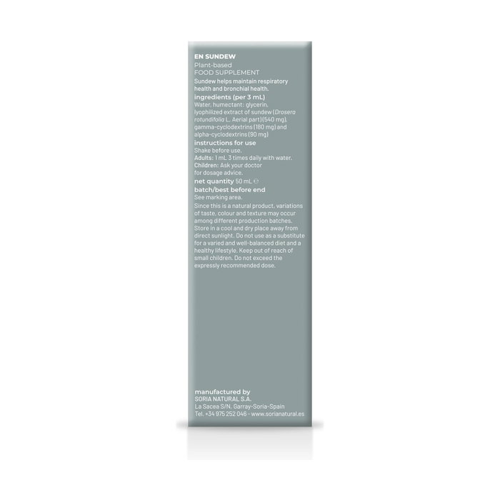 Soria Natural Extracto de Drosera Fórmula XXI 50 ml