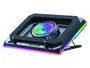 Conceptronic THYIA04B Base de refrigeración gaming RGB con soporte para móvil, Negro