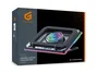 Conceptronic THYIA04B Base de refrigeración gaming RGB con soporte para móvil, Negro