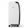 Orbegozo Climatizador Evaporativo AIR 45, 60W, 3 en 1 (Ventilador/Humidificador), 3 Velocidades, Depósito 4L, Hasta 8h de Uso, Filtro Antigérmenes, Ruedas, Ref. 16293 OR
