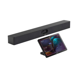 Yealink A40-031 Sistema de Videoconferencia en Grupo, 4K Ultra HD, 6x Zoom, Pantalla Táctil 10.1", Negro