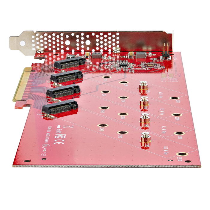 Tarjeta PCI Startech QUAD-M2-PCIE-CARD-B