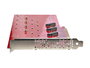StarTech QUAD-M2-PCIE-CARD-B Tarjeta de Interfaz Cuádruple M.2 PCIe 4.0 x16