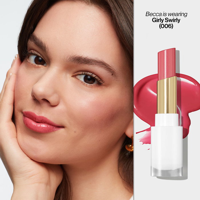 Revlon Super Lustrous Glass Shine Lipstick Balm 006-Girly Swirly Rosa