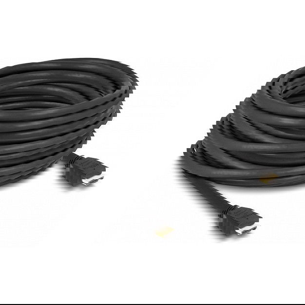 Delock Cable HDMI High Speed 48 Gbps 8K 60Hz Ultra HD HDR 3D ARC Negro 12m Conector Tipo A Macho Delock Cable HDMI High Speed 48 Gbps 8K 60Hz Ultra HD HDR 3D ARC Negro 12m Conector Tipo A Macho