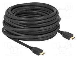 DeLOCK Cable HDMI de alta velocidad 8K 48 Gbps 12 m Negro