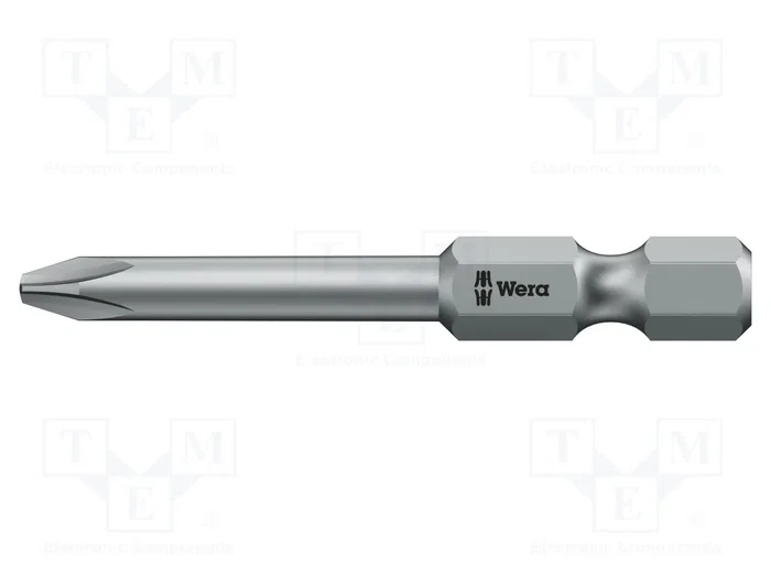 WERA Punta de destornillador Phillips PH1 de 1/4 pulgada, 89 mm WERA Punta de destornillador Phillips PH1 de 1/4 pulgada, 89 mm