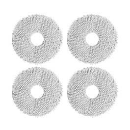 Dreame RMP8 Bayeta para Mopa Robot Aspirador, Compatible con L10s Ultra, L10 Ultra, L20 Ultra, L10s Pro, X40 Ultra, X30 Ultra, L40 Ultra (4 Piezas)