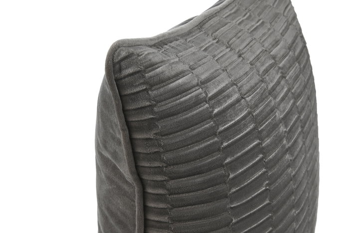 DKD Home Decor Cojín de Poliéster Gris Claro 45x45 cm