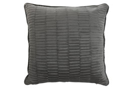 DKD Home Decor Cojín de Poliéster Gris Claro 45x45 cm