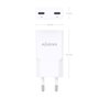 Aisens Cargador GaN 30W con 2xUSB-C Blanco ASCH-30W2P048-W