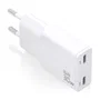 Aisens Cargador GaN 30W con 2xUSB-C Blanco ASCH-30W2P048-W
