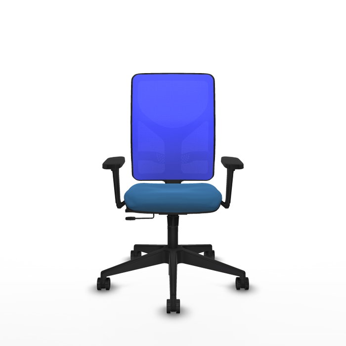 PIQUERAS Y CRESPO Silla de oficina Motilla con mecanismo Sincro/Traslack, Azul PIQUERAS Y CRESPO Silla de oficina Motilla con mecanismo Sincro/Traslack, Azul