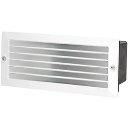 GSC Evolution Aplique pared Befale con rejilla E27 Blanco