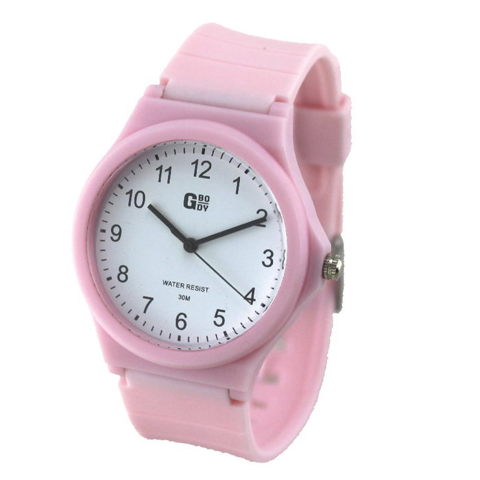 G&B TIME Reloj Unisex Color Rosa 39mm Resistente al Agua 30 Metros WR30M