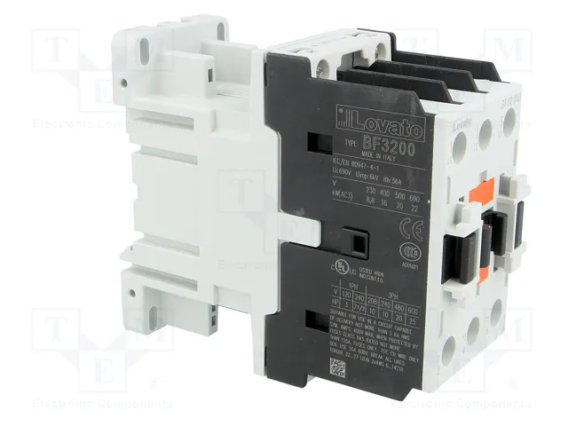 LOVATO ELECTRIC Contactor BF 32A 24VDC 3-polar NO x3
