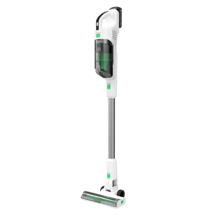 Black + Decker Aspiradora Escoba Multifunción REVSV18D1-QW 36 AW 18 V 2.0 Ah Blanco