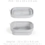 Livoo Set de 4 accesorios para freidora sin aceite MEN428
