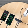 Vention Hub USB-C TGKBB con 4 puertos USB 3.0 y 1 puerto Micro USB