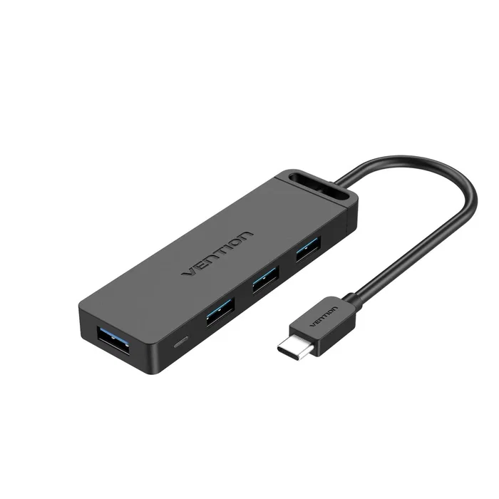 Vention TGKBB Hub USB-C a 4 puertos USB 3.0 con alimentación Micro-USB Vention TGKBB Hub USB-C a 4 puertos USB 3.0 con alimentación Micro-USB