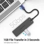 Vention TGKBB Hub USB Tipo C 4xUSB 1xMicroUSB PD 15cm