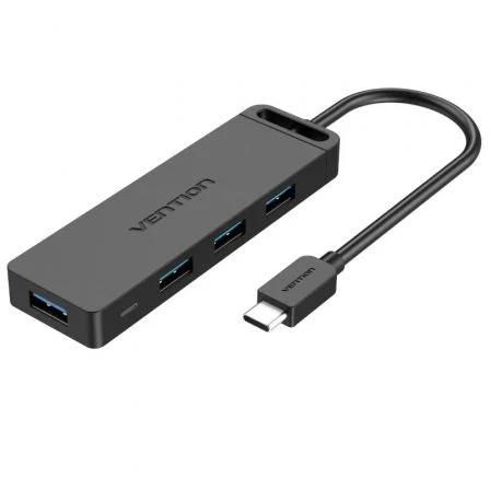 Vention TGKBB Hub USB Tipo C 4xUSB 1xMicroUSB PD 15cm Vention TGKBB Hub USB Tipo C 4xUSB 1xMicroUSB PD 15cm