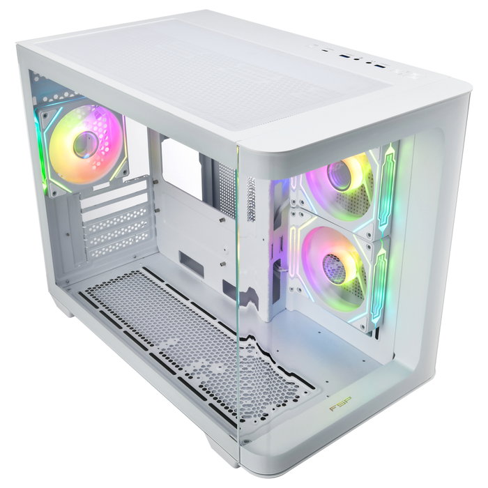 FSP S380-WA Micro Torre Blanco ARGB FSP S380-WA Micro Torre Blanco ARGB
