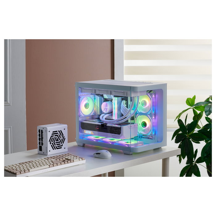 FSP S380-WA Micro Torre Blanco ARGB FSP S380-WA Micro Torre Blanco ARGB