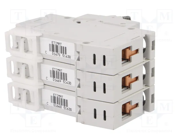 ETI POLAM Interruptor magnetotérmico ETIMAT P10 3P C25 25A 10kA