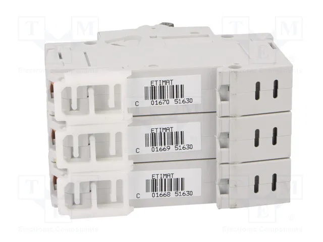 ETI POLAM Interruptor magnetotérmico ETIMAT P10 3P C25 25A 10kA