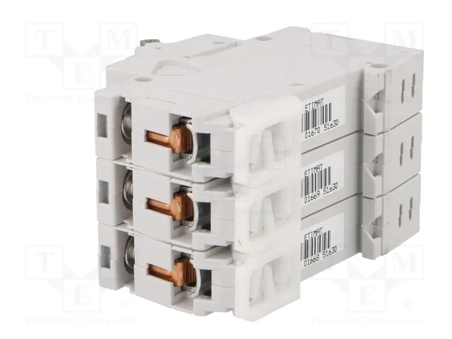 ETI POLAM Interruptor magnetotérmico ETIMAT P10 3P C25 25A 10kA