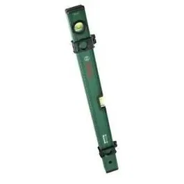 Bosch Nivel de burbuja 60 cm BOS4053423253856 (2 cursores, ampollas fluorescentes horizontales y verticales, escala métrica, ranura en V)