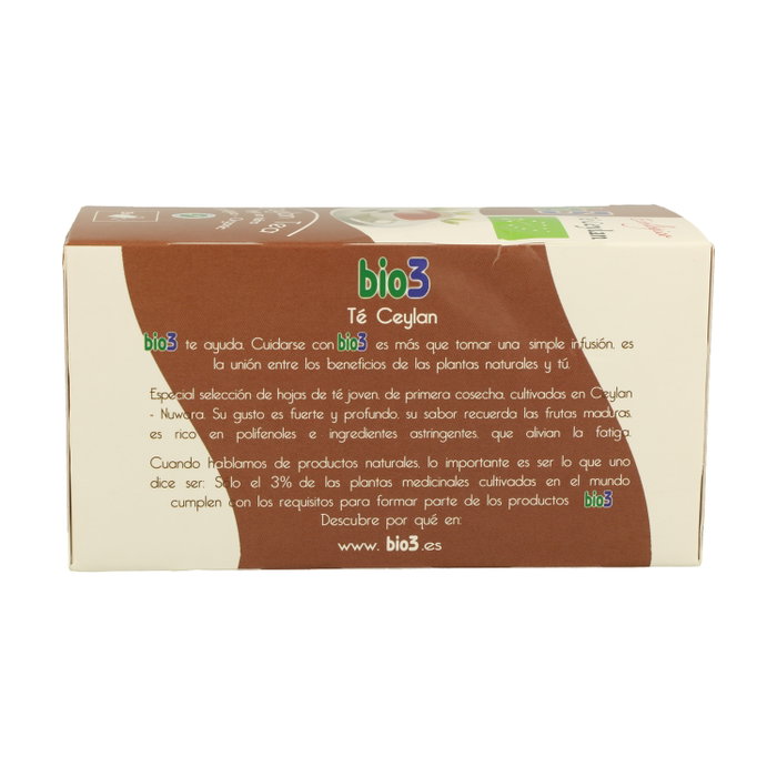 Bio3 Té Ceylan Eco 25 bolsitas infusoras