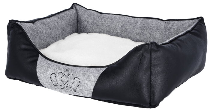 Kerbl Cuna Mullida Chiara Gris/Negro 42x32cm Kerbl Cuna Mullida Chiara Gris/Negro 42x32cm