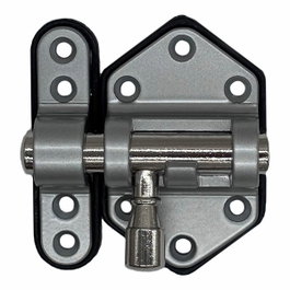 Edm Pasador reforzado base plástica 50 mm cromo mate