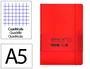 Antartik Cuaderno A5 Tapa Blanda Hojas Cuadriculadas Rojo 80 Hojas 80gr FSC