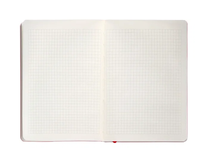 Antartik Cuaderno A5 Tapa Blanda Hojas Cuadriculadas Rojo 80 Hojas 80gr FSC