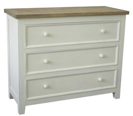 DKD Home Decor Morefond 23 Cómoda Tradicional Beige Natural 93.6 x 38 x 76 cm