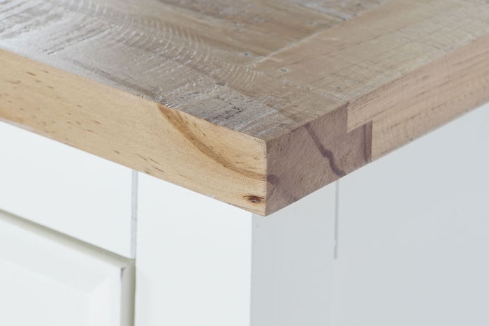 DKD Home Decor Morefond 23 Cómoda Tradicional Beige Natural 93.6 x 38 x 76 cm