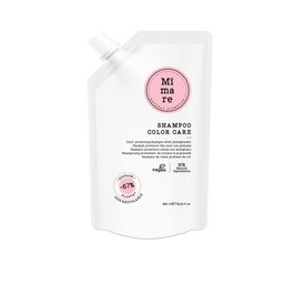 Mimare Champú Color Care Protector del Color con Granada para Cabello Coloreado y Tratado - Nutrición y Brillo Intenso - 480ml
